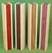 Blank #760 - Segemented Striped Blanks - Set of 4 ~ 1 3/8 x 1 3/8 x 9 ~ $24.99